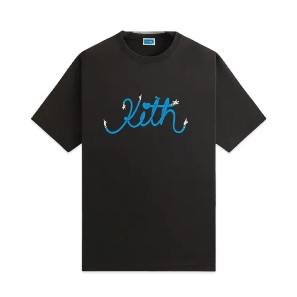 Kith x Disney For Donald Duck Arms Vintage Tee Black